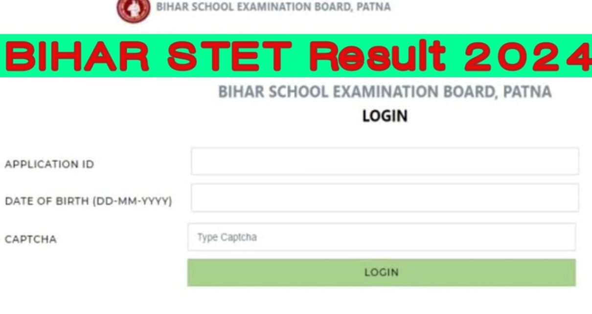 Bihar STET Result 2024